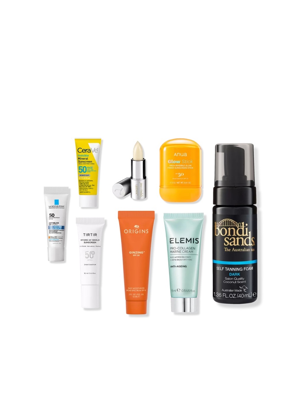 8 pcs sun care set
